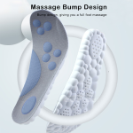 3D ম্যাসাজ শু ইনসোল (আরামদায়ক ফুট সাপোর্ট) - Image 3